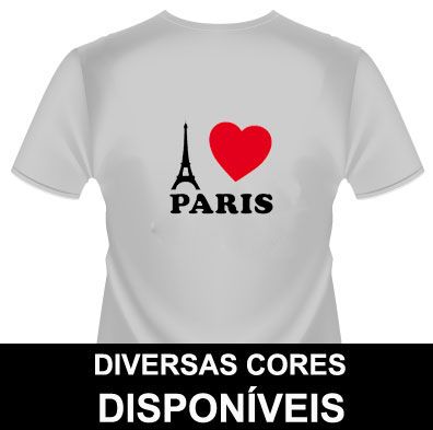 Camiseta love paris