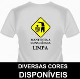 Camiseta consciencia limpa